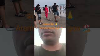 Arambol beach goa very beautiful please subscribe friends 🙏