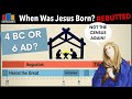 When Was Jesus Really Born? @UsefulCharts Response