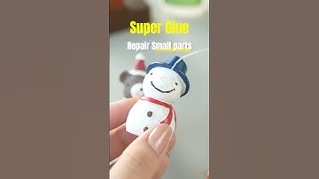 Tiny break? No problem! SuperGlue for flawless fixes on all your delicate stuff🥳💕#shorts #Repair