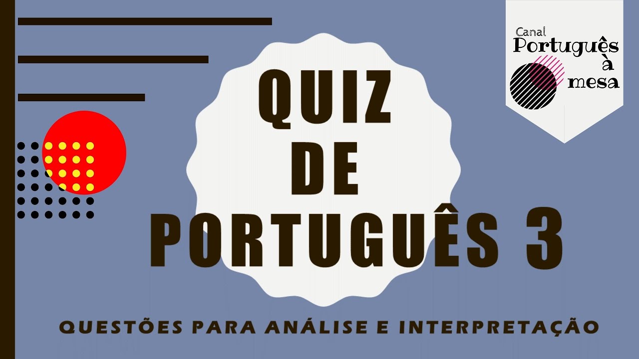 Quiz de Português by Estácio