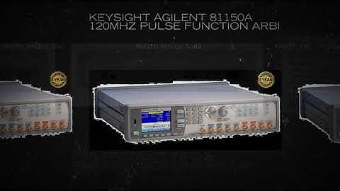 Keysight Agilent 81150A 120MHz Pulse Function Arbitrary Nois
