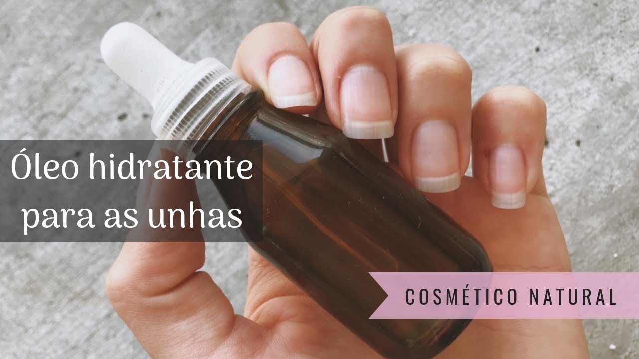 COMO FAZER ÓLEO PARA AS UNHAS - Fortalecedor e hidratante para as cutículas - Receita natural e ca