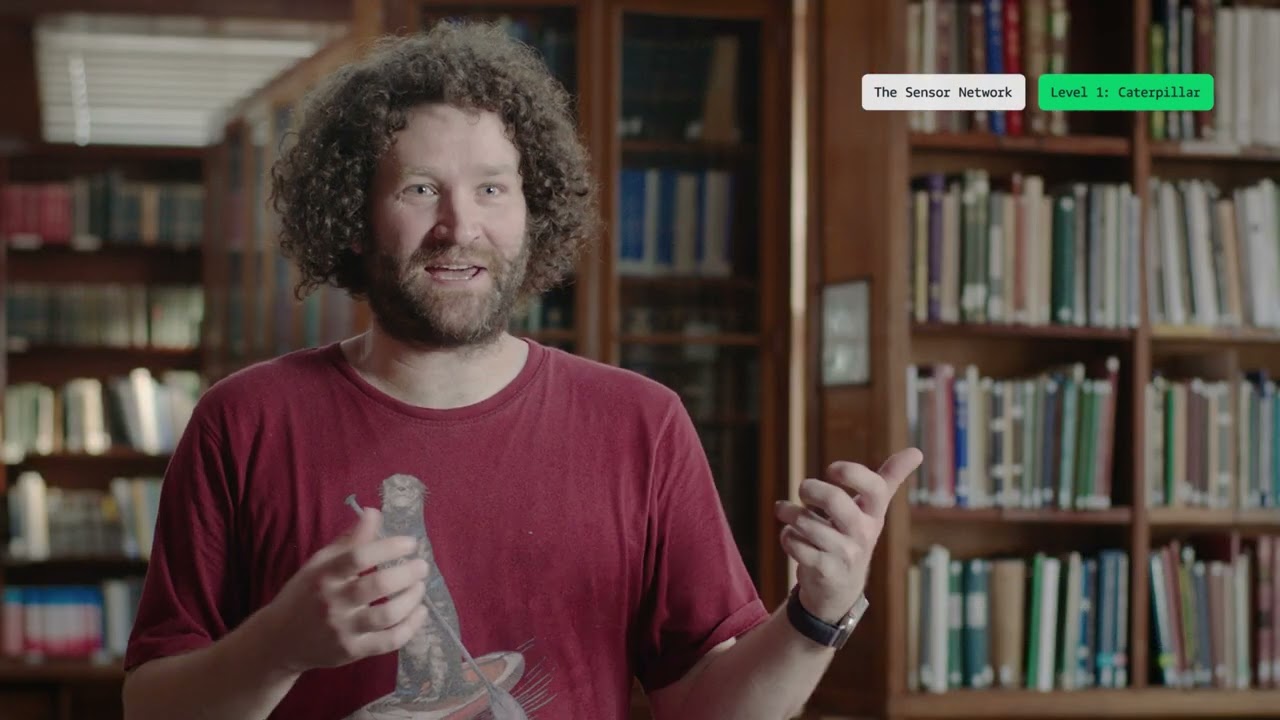 AWS & Natural History Museum | The Sensor Network – Level 1 (Caterpillar) | Amazon Web Services