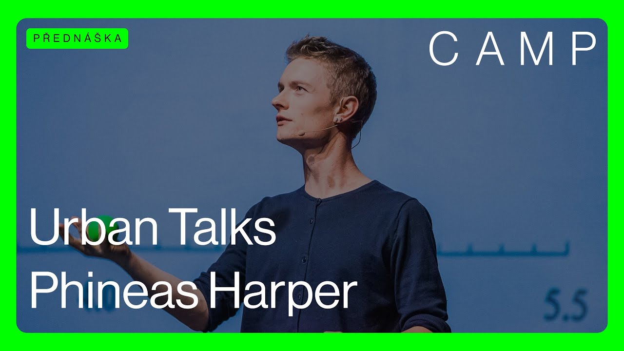 URBAN TALKS 🟢 Phineas Harper | Writing on the Wall: Kritika města ve 21 ...
