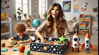 Creativity for Kids Sensory Bin: Outer Space Toys | Best Creativity for Kids Sensory Bin Outer Space