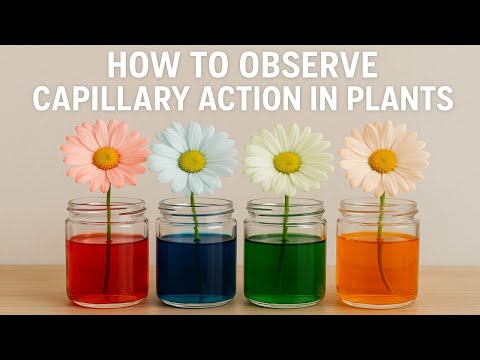 How to See Capillary Action in Plants (Easy Science Experiment!) - YouTube