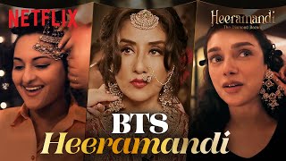 #BTS With the Cast of #Heeramandi | Ft. Manisha Koirala, Sonakshi Sinha, Aditi Rao Hydari & More