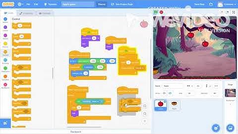 Scratch 3.0: Apple Catch Game! (Part 2)