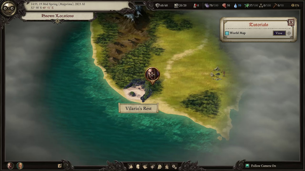 Pillars of Eternity 2 Go to Map View Stranded Quest YouTube