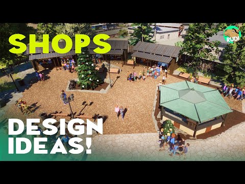 Planet Zoo Shop Ideas / Guest Facilities - Cool Design Ideas Tutorial