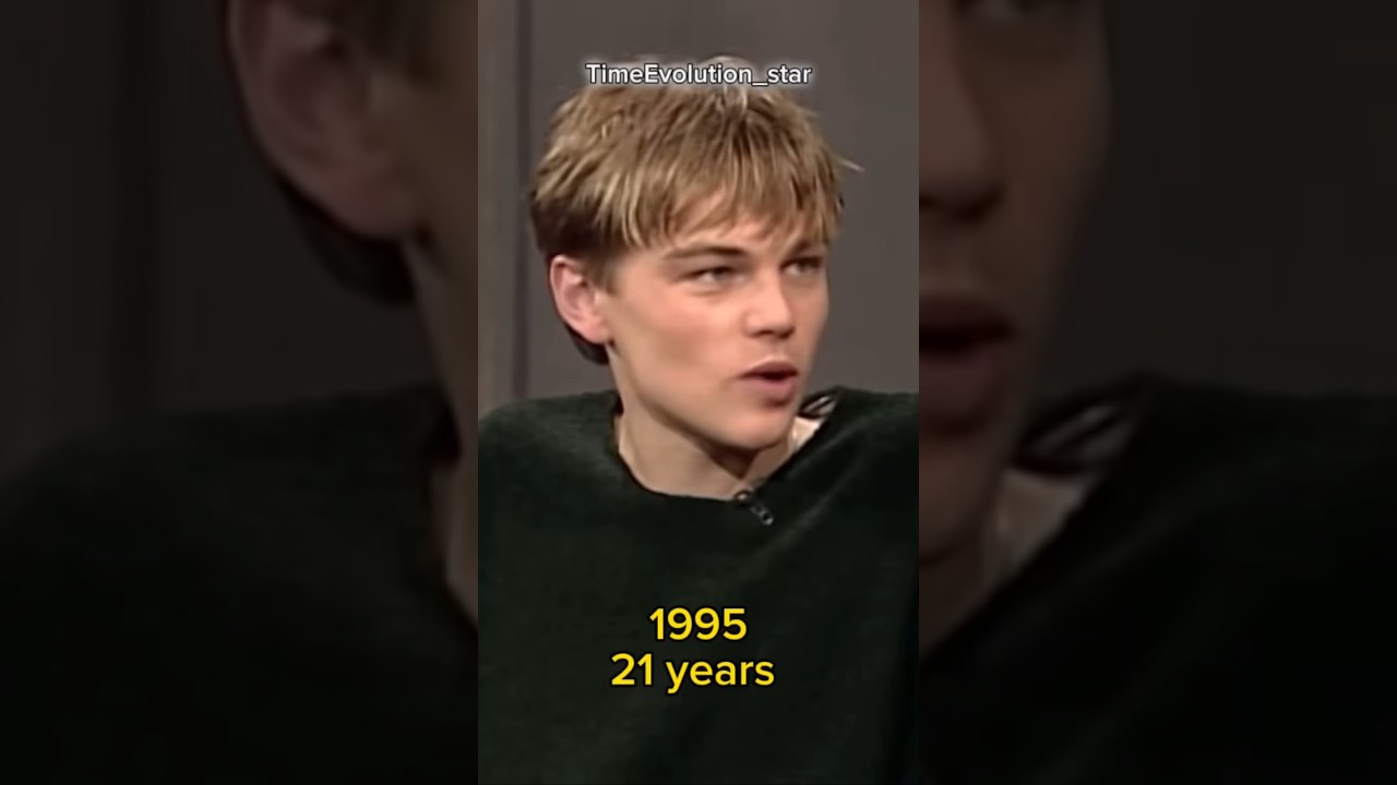 Leonardo DiCaprio Evolution
