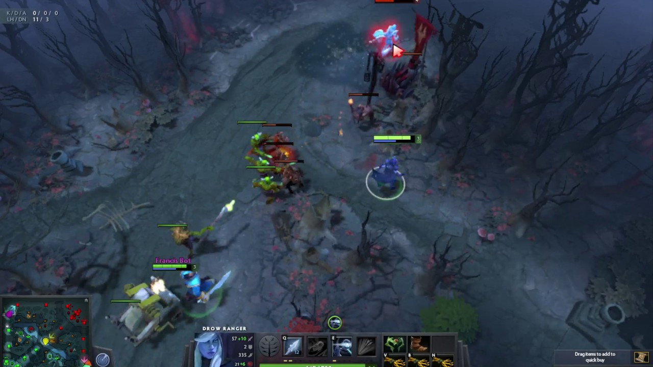 Dota Full Match Drow Ranger Showcase #7