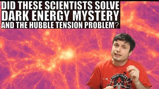 An Interesting Explanation of Dark Energy and Hubble Tension
An Interesting Explanation of Dark Energy and Hubble Tension An Interesting Explanation of Dark Energy and Hubble Tension