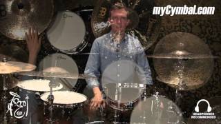 Meinl 18 Byzance Dark Crash Cymbal - Played by Jost Nickel - 1398g (B18DAC-1121015U)