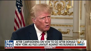 Trump: NY Lawsuit Part Of A "Continued Witch Hunt"
