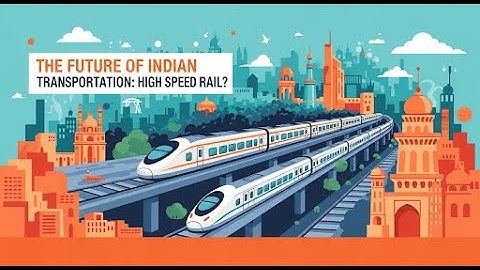 The Future of Indian Transportation: Hyperloop or High-Speed Rail? #FutureOfTransport #BulletTrain