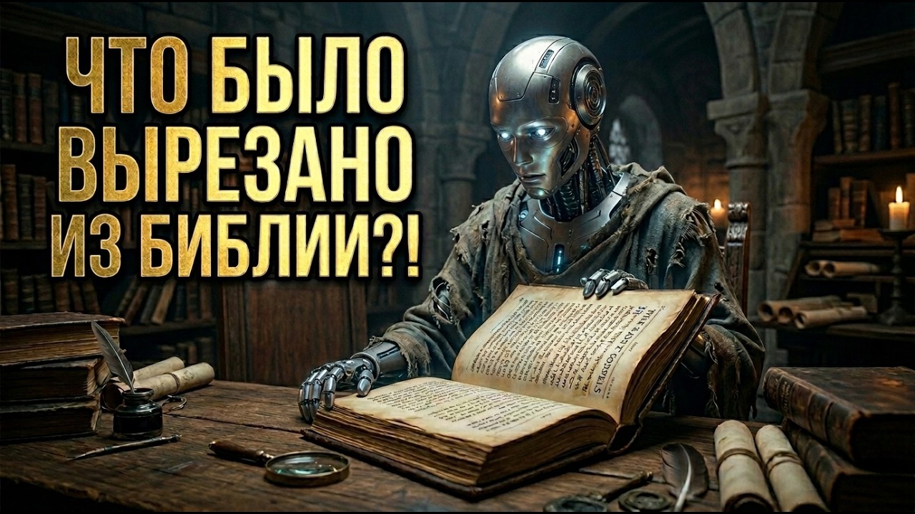 Искусственный интеллект проанализировал ЗАПРЕТНЫЕ ЕВАНГЕЛИЯ | Что от нас вырезали из Библии?