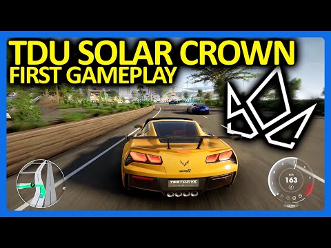 Test Drive Unlimited Solar Crown : Gameplay, Freeroam, Map & More!