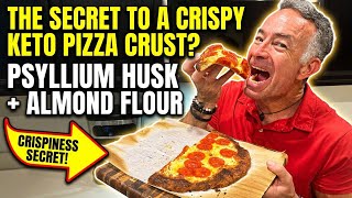 Real Crunch Keto Pizza Crust (No Cauliflower!) | Only 4g Net Carbs