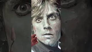 Mark Hamill Portrait Painting By Artist Peter Engels
