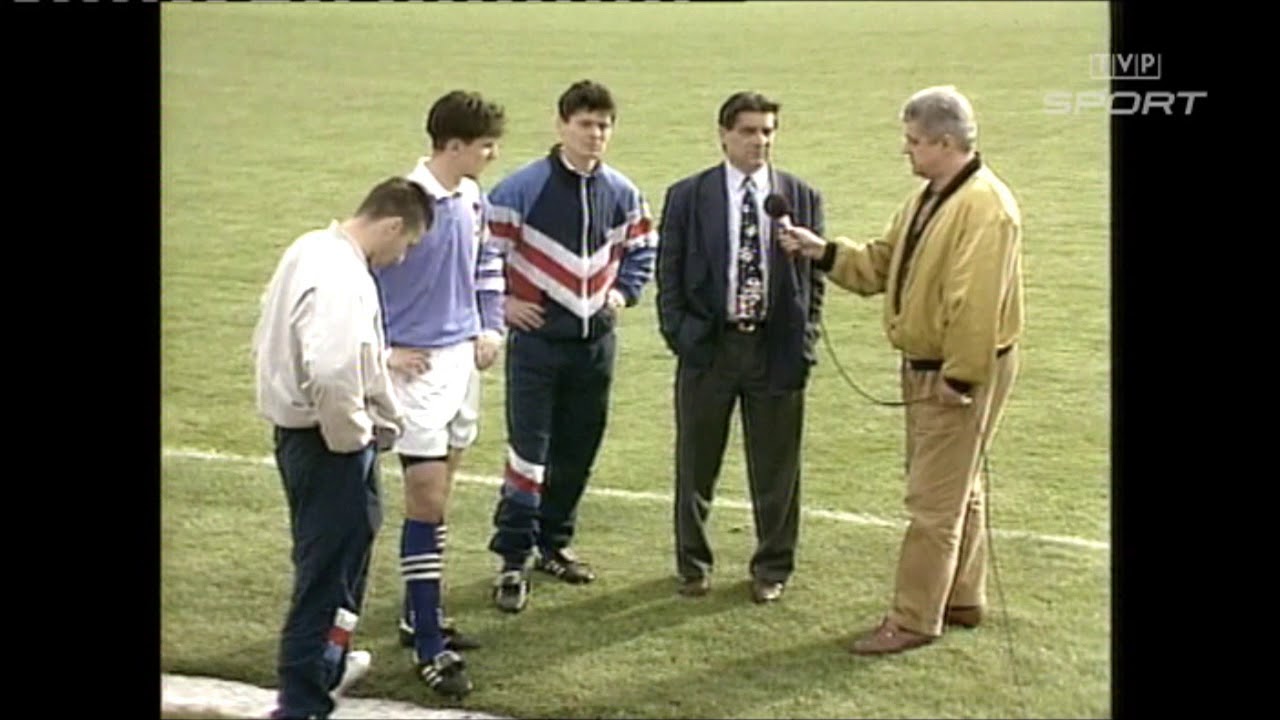 Piłka 1995 Olimpia Poznań–Górnik Zabrze. Oparzeni piłkarze. Zagraniczni zawodnicy