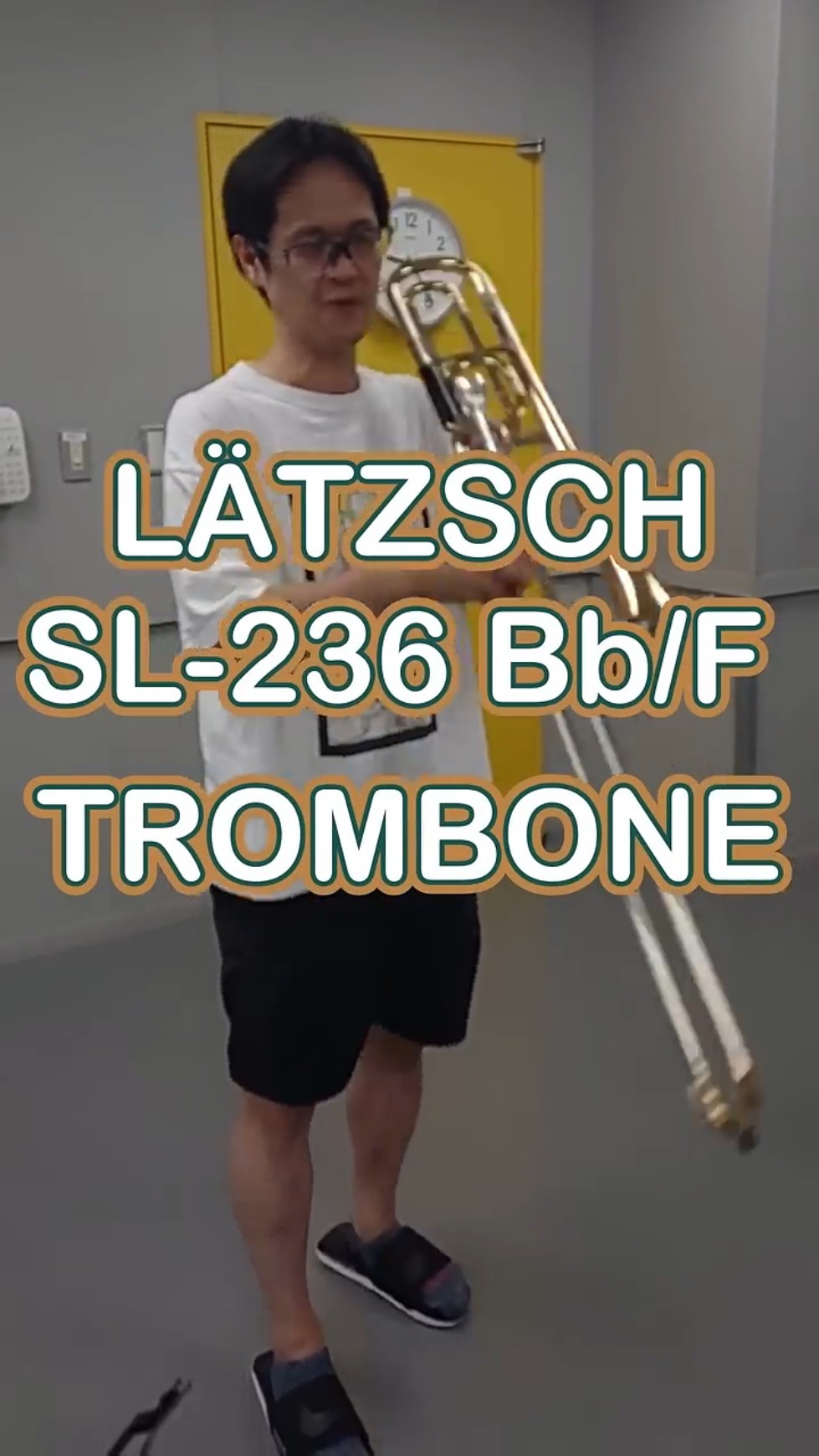 ドイツのメーカーH.Lätzsch（H.レッチェ）のトロンボーン - YouTube