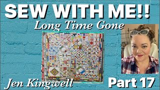 Sew with me! Long Time Gone Quilt by Jen Kingwell - Part 17 - Finish