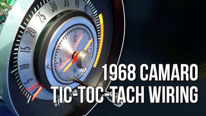 Charger Tic-Toc-Tach Clock