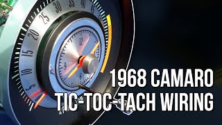 1968 Camaro Tic Toc Tachometer Wiring #camaro #tachometer