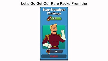 Animation Throwdown Zapp Brannigan Challenge Pack Redemption - 2017-01-27