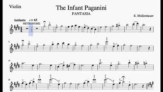 Mollenhauer Infant Paganini for Violin Practice Piano Accompaniment with Metronome