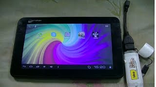 Connect 3G dongle to Micromax Funbook Tablet P255