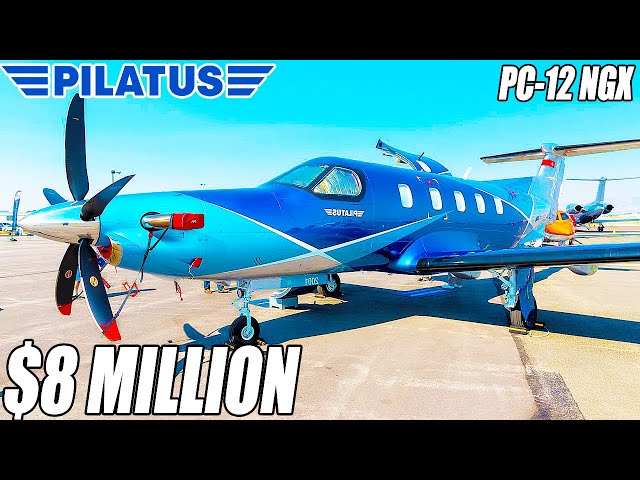 Inside The $8 Million Pilatus PC12 NGX - YouTube