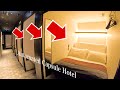 Auto Reclining Bed Capsule Hotel in Japan😪| The Millennials | 🛏Staying at the best Hotel