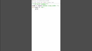 python if elif ladder #shorts