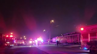 Man trapped inside train more than 12 hours had snuck aboard in Eagle Pass, firefighters say