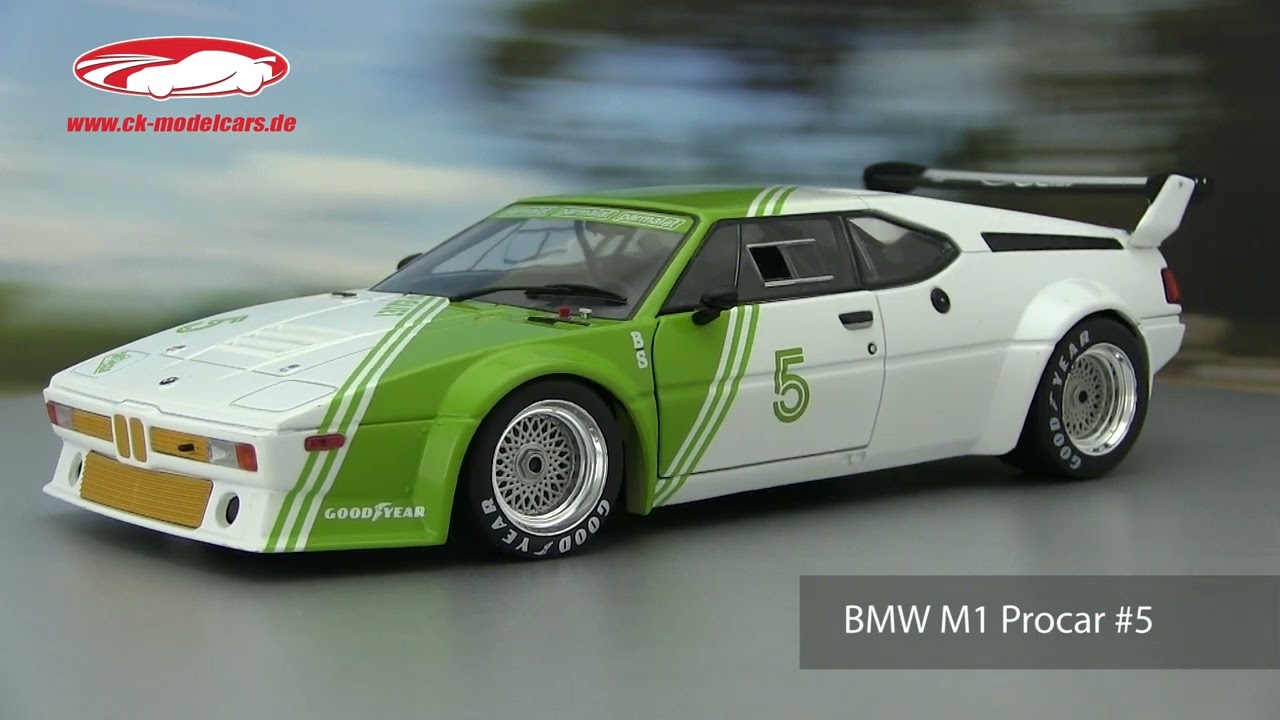 WERK83 1:18 BMW M1 Procar #5 M1 ProCar Series champion 1980 Nelson