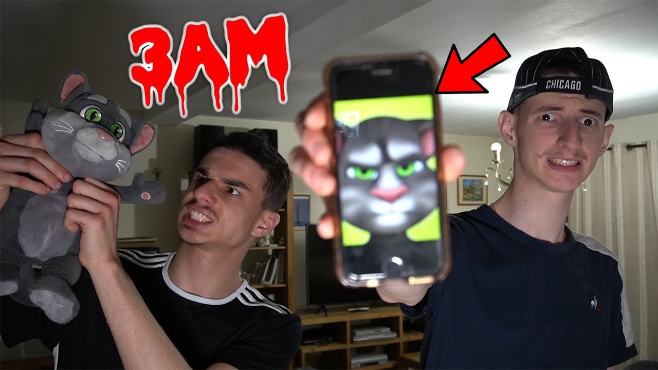 JE TEST L'APPLICATION TALKING TOM POUR LA PREMIÈRE FOIS À 3 HEURES DU MATIN !