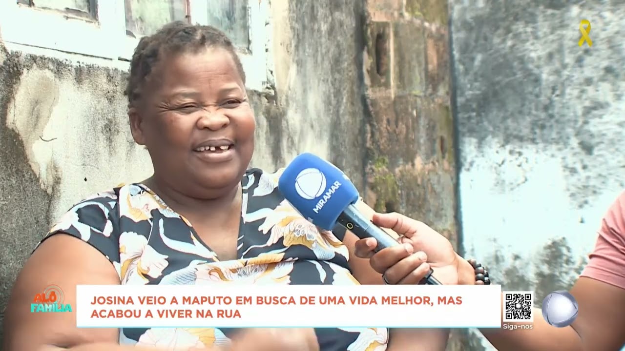 De mãos vazias em Maputo: dormiu na esquadra até encontrar abrigo e ajuda #AlôFamília @MiramarNews