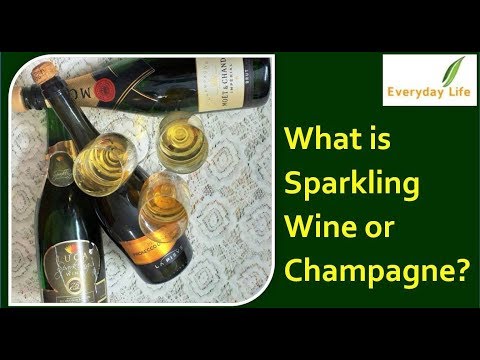 वीडियो: शैंपेन स्पार्कलिंग वाइन से कैसे भिन्न होता है?