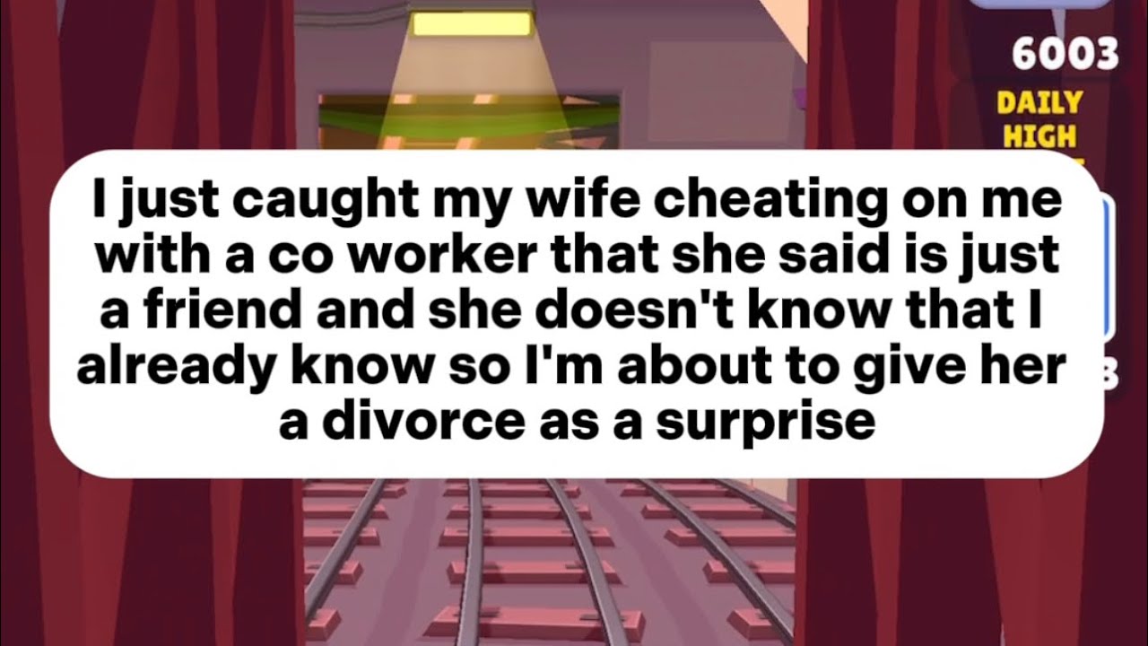 I just caught my wife cheating on me with a co worker that she said is ...