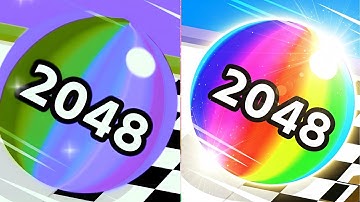 Ball Run 2048 vs Reverse Game Play_Part_105#ballrun2048