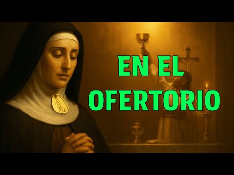 Santa Teresa revela: Qué decir en el ofertorio para entregar los dolores de tu familia a Dios