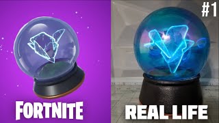 Fortnite items vs Real Life #1