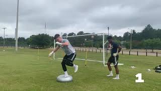 Goalkeeper Training Balance/Handling ‼️⚖️