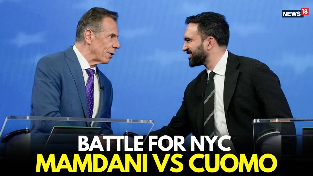 NYC Mayor Race Debate Live: Mamdani vs Cuomo Clash Over Israel, Crime ...
