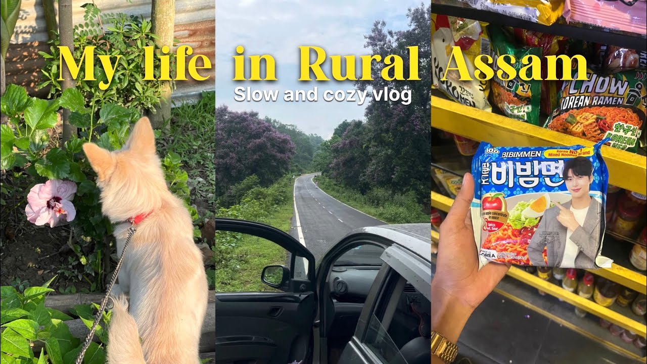 Slow and Cozy Life in the Countryside of Assam North-East INDIA 💌🌱🫧