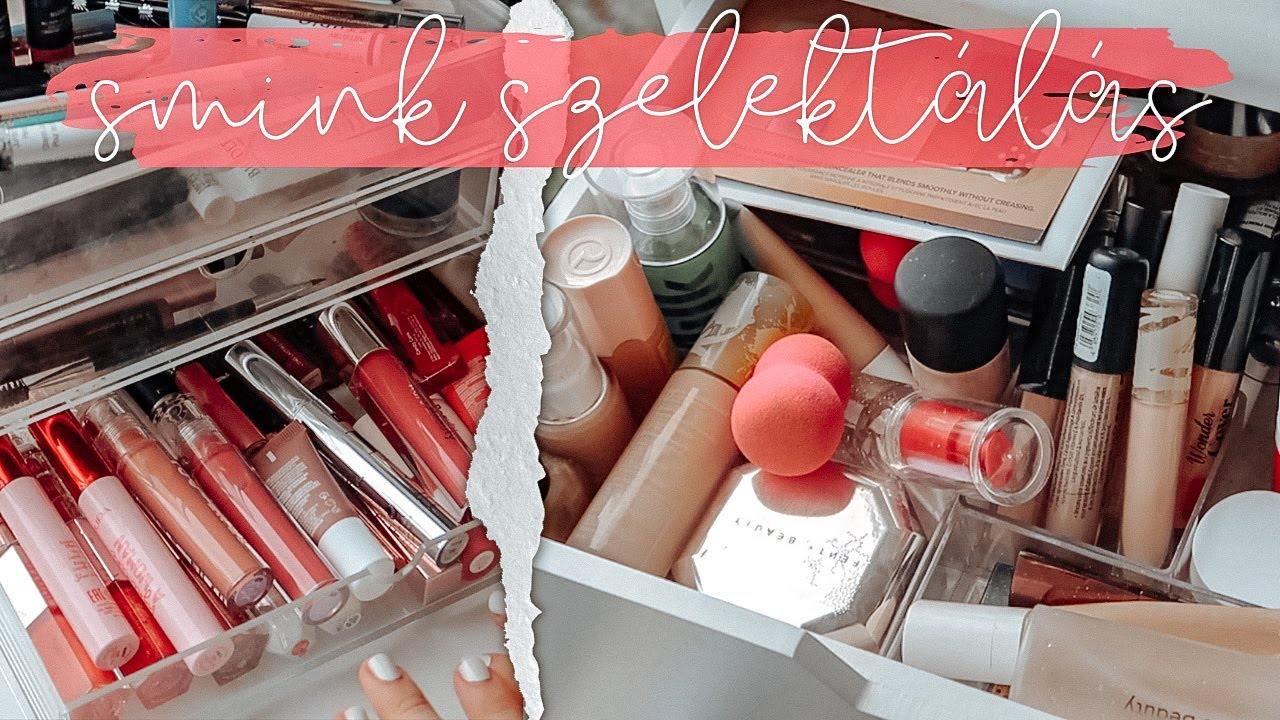 smink szelektálás a költözés előtt