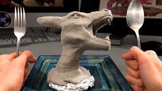 Sculpting A Charizard With Kitchen Utensils?