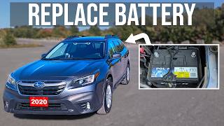 How to [EASILY] Replace the Battery - Subaru Outback (2020-2025)
